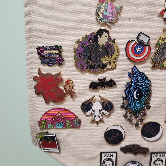 Colorful Enamel Pin Collection - Picture 2 of 4